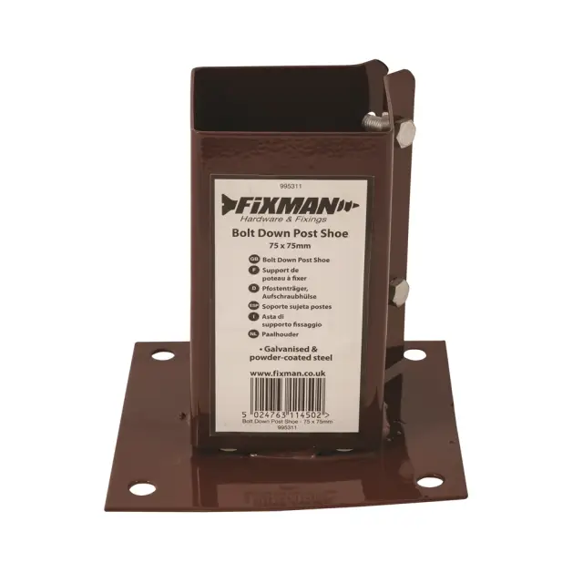 Fixman - Podstawa słupa przykręcana 75 x 75 mm