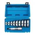 Zestaw narzędzi do montażu i demontażu łożysk kół, 10 szt. 39,5 - 81 mm - Silverline