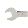 Przegubowy klucz płasko-oczkowy z grzechotką 21 mm - Silverline