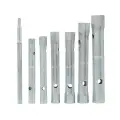 Zestaw metrycznych kluczy rurowych, 6 szt. 8 - 19 mm - Silverline
