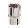 Metryczna nasadka sześciokątna 1/2 cala 19 mm - Silverline