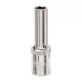 Długa metryczna nasadka sześciokątna 1/2 cala 10 mm - Silverline