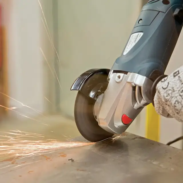 Wytrzymała płaska tarcza do cięcia metalu 115 x 1 x 22,23 mm - Silverline