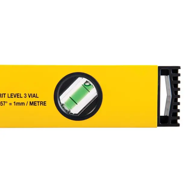 Zestaw poziomic budowlanych, 3 szt. 400, 600 i 1000 mm - Silverline