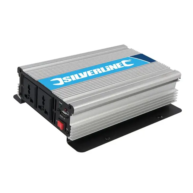 Przetwornica, 12 V 1000 W (2 x 500 W) - Silverline