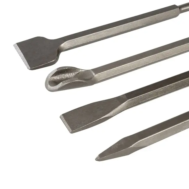 Zestaw wierteł i dłut udarowych SDS Plus 15 szt 15 szt - Silverline