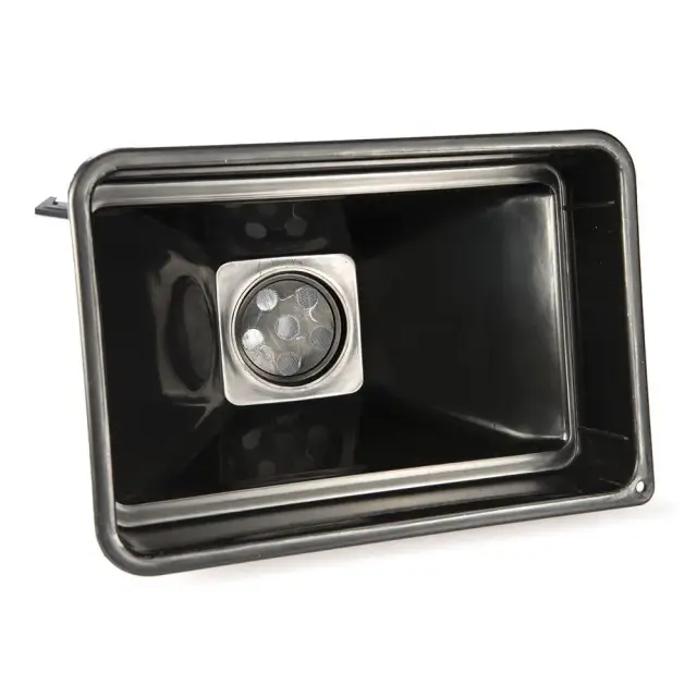 Lejek plastikowy prostokątny z filtrem 255 x 165 mm - Silverline