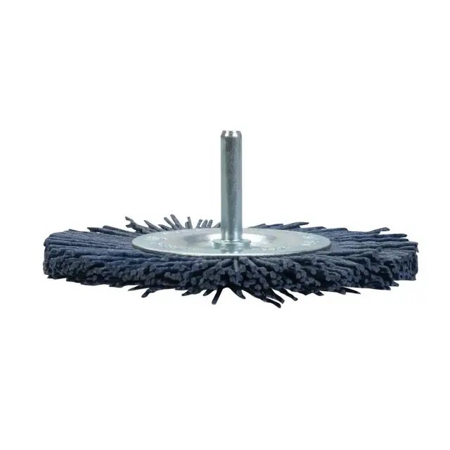 Szczotka tarczowa z nylonu ściernego Miękka 100 mm - Silverline