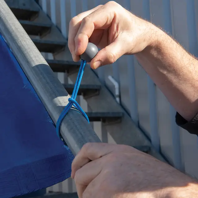 Ekspander z kulką do plandeki, 10 szt. 175 mm - Silverline