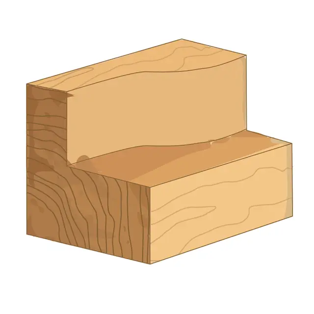 Frez do profilowania przy użyciu szablonów 8 mm 5/8 cala x 3/4 cala x 5/8 cala - Silverline