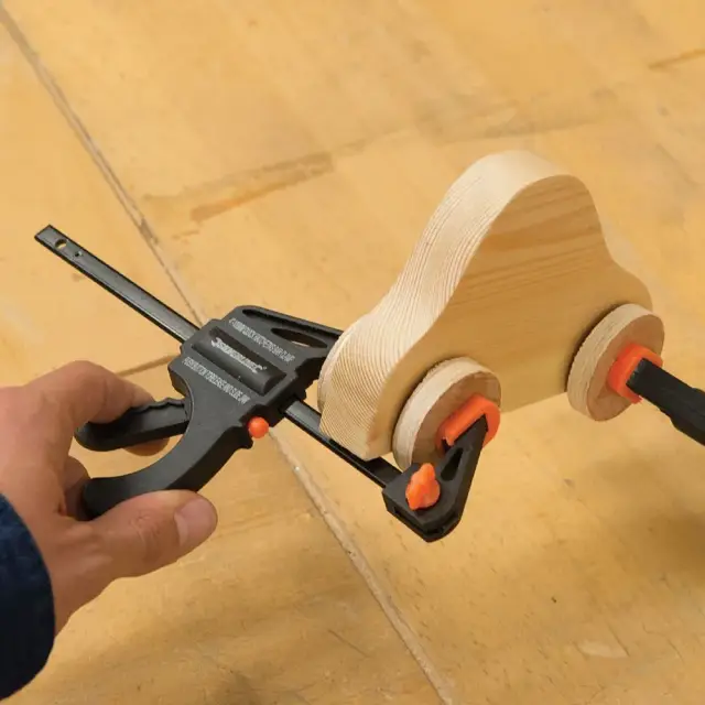 Mini ścisk, 2 szt. 100 mm - Silverline