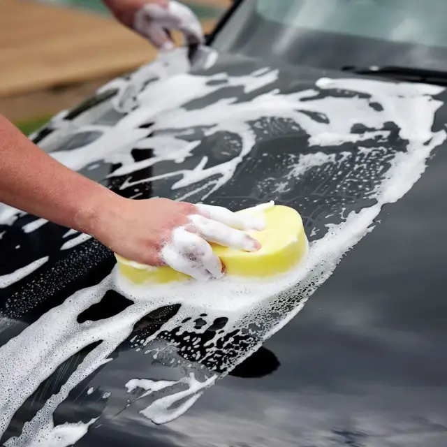 Gąbka do mycia samochodu 220 x 110 x 50 mm - Silverline