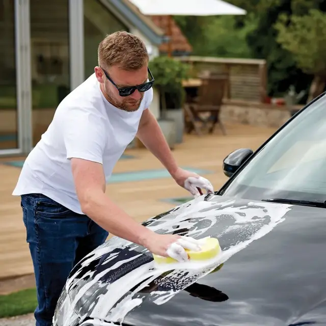 Gąbka do mycia samochodu 220 x 110 x 50 mm - Silverline