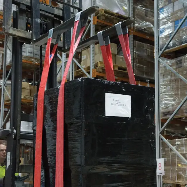 Zawiesia pasowe do mocowania ładunku, udźwig 5 t 4 m - Silverline