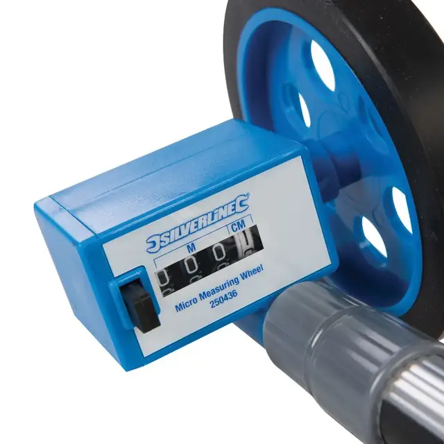 Małe koło pomiarowe 0 - 9 999,9 m - Silverline