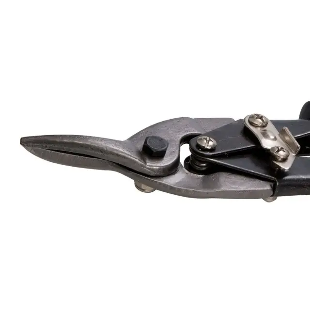 Nożyce do blachy proste przegubowe Cięcie leworęczne - Silverline