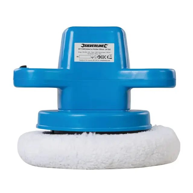 Polerka orbitalna samochodowa, 240 mm, 110 W 240 mm - Silverline