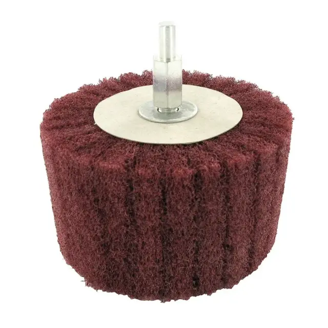 Walcowa ściernica listkowa z włókniny szlifierskiej 75 mm, P 240 - Silverline