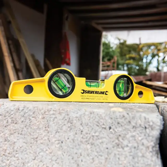 Poziomica dla monterów rusztowań 250 mm - Silverline