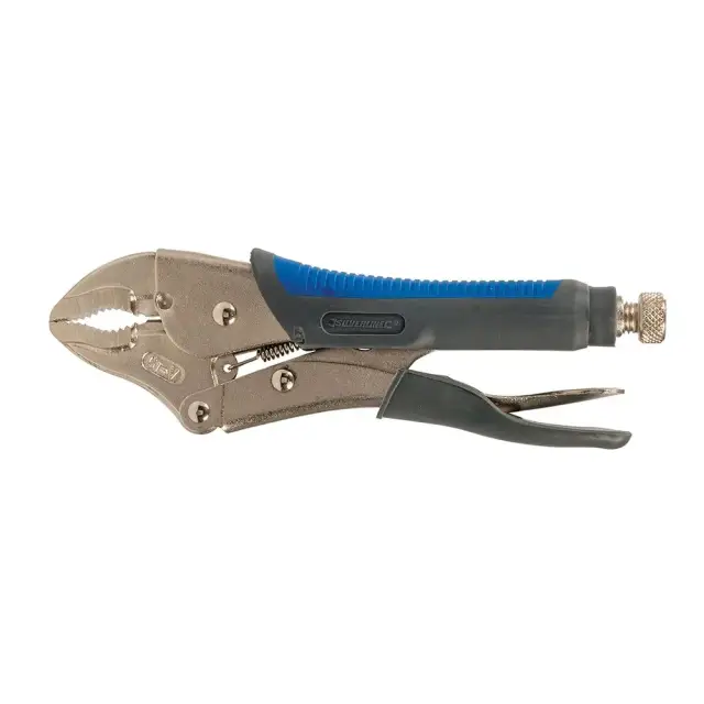 Szczypce zaciskowe samoblokujące z uchwytem Softgrip 250 mm - Silverline