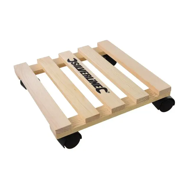 Kwadratowa platforma dla roślin doniczkowych 60 kg - Silverline