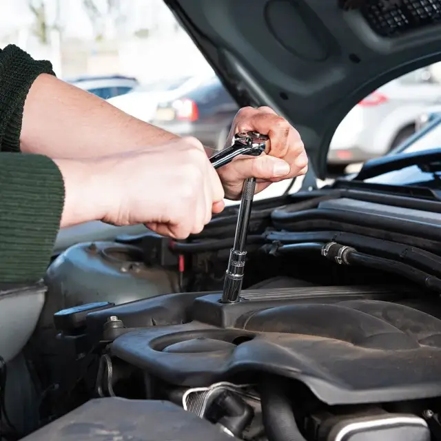 Długa metryczna nasadka sześciokątna 1/2 cala 18 mm - Silverline