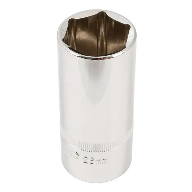 Długa metryczna nasadka sześciokątna 1/2 cala 26 mm - Silverline