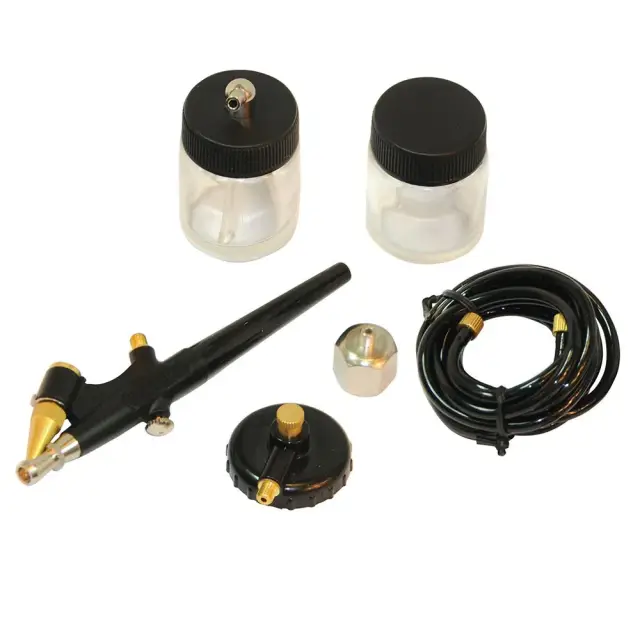 Modelarski zestaw aerografów, 6 szt. 22ml - Silverline