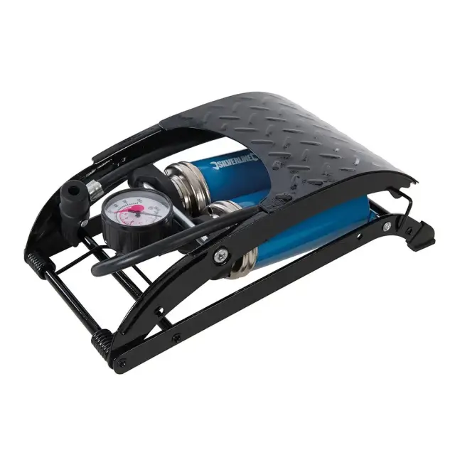 Pompka nożna dwutłokowa 470 cm3 - Silverline