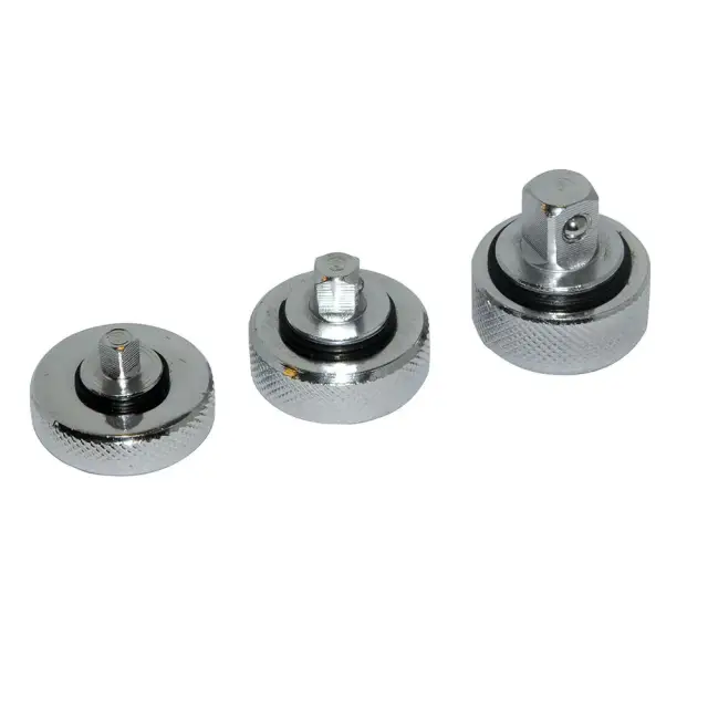 Zestaw grzechotek ręcznych bez uchwytu, 3 szt. 1/4, 3/8 & 1/2 cala - Silverline