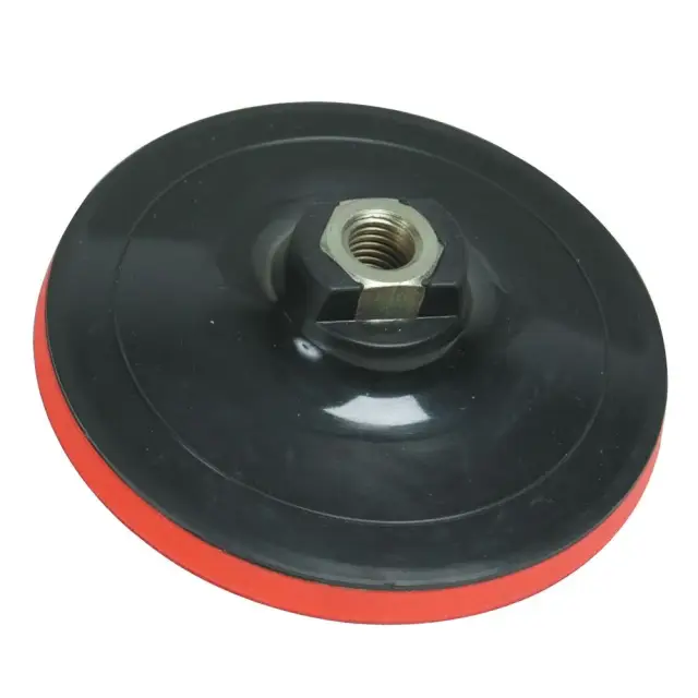 Talerz szlifierski z mocowaniem na rzep 125 x 10 mm - Silverline