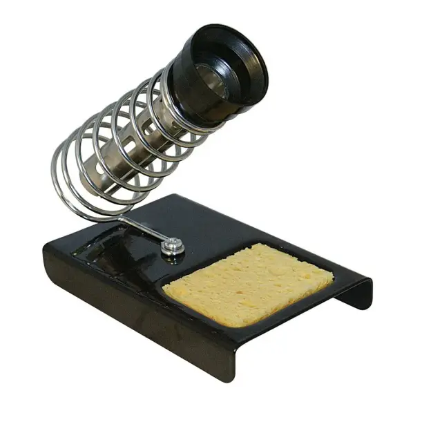 Stojak na lutownicę Podstawa: 85 x 125 mm - Silverline