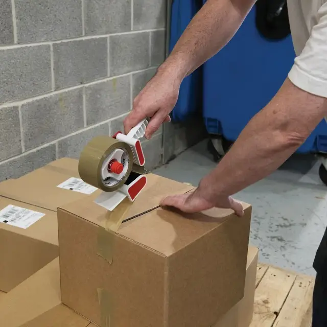 Dyspenser ręczny do taśmy pakowej Uchwyt pistoletowy - Silverline