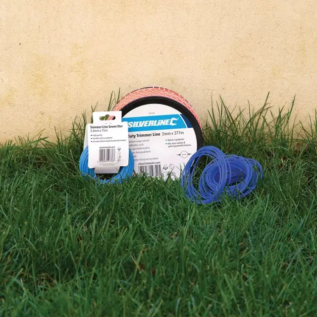 Żyłka tnąca do kosy o dużej wytrzymałości 2 mm x 377 m - Silverline