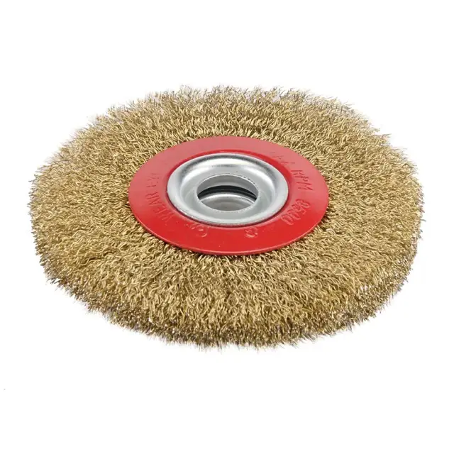 Miedziana szczotka tarczowa 125 mm x 20 mm - Silverline