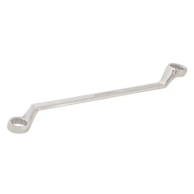 Klucz oczkowy wygięty 21 x 23 mm - Silverline