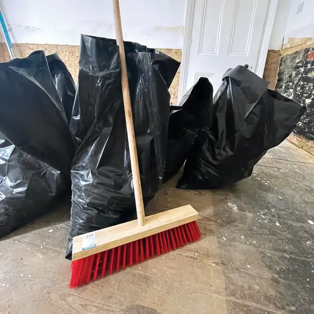 Miotła ze szczeciną PCV 400 mm (15 cala) - Silverline