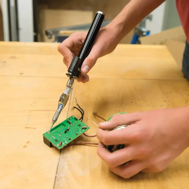 Lutownica gazowa 195 mm - Silverline