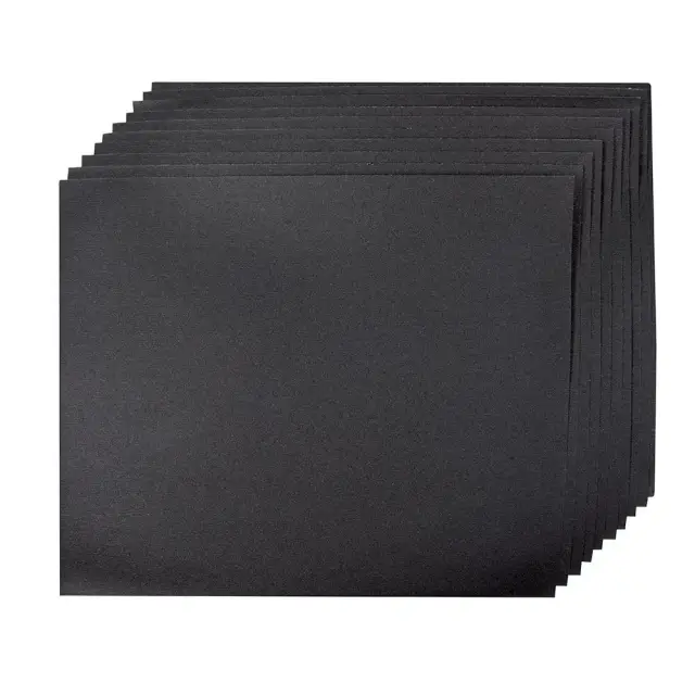 Papier ścierny z nasypem z węglika krzemu, 10 szt. P 320 - Silverline