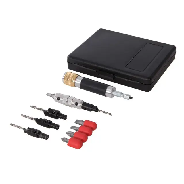 Zestaw bitów z uchwytem Quick-Flip, 11 szt. 11 szt. - Silverline