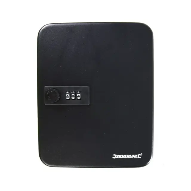 Zamykana szafka na 20 kluczy, 3-cyfrowy 200 x 160 x 75 mm - Silverline