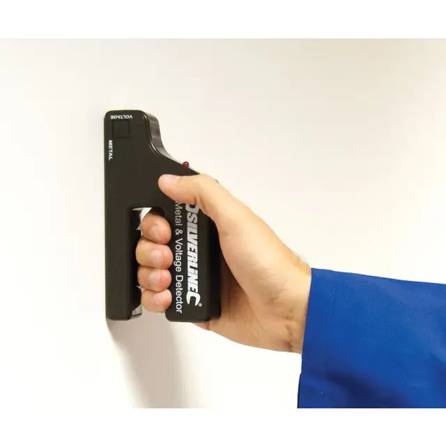 Wykrywacz metalu i napięcia Akumulatorek 1 x 9V - Silverline