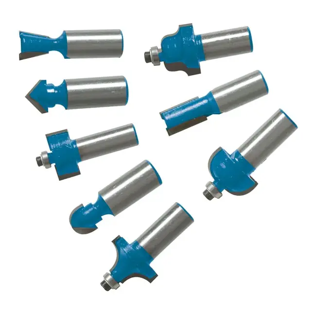 1/2 cala Zestaw frezów TCT, 30 szt. 1/2 cala - Silverline