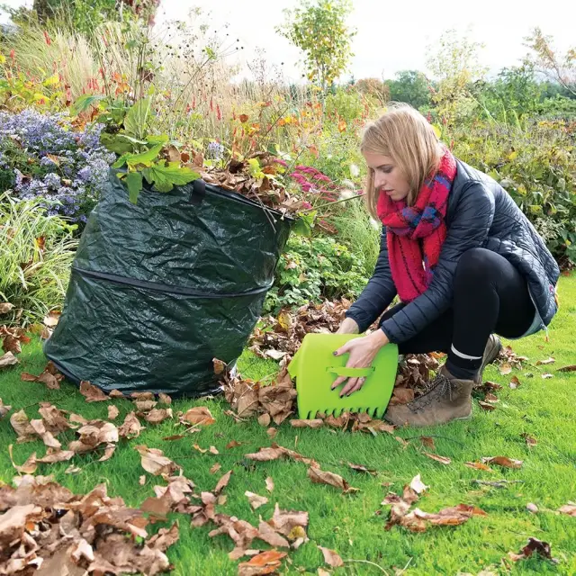 Składany kosz ogrodowy 560 x 690 mm - pojemność 170 l - Silverline