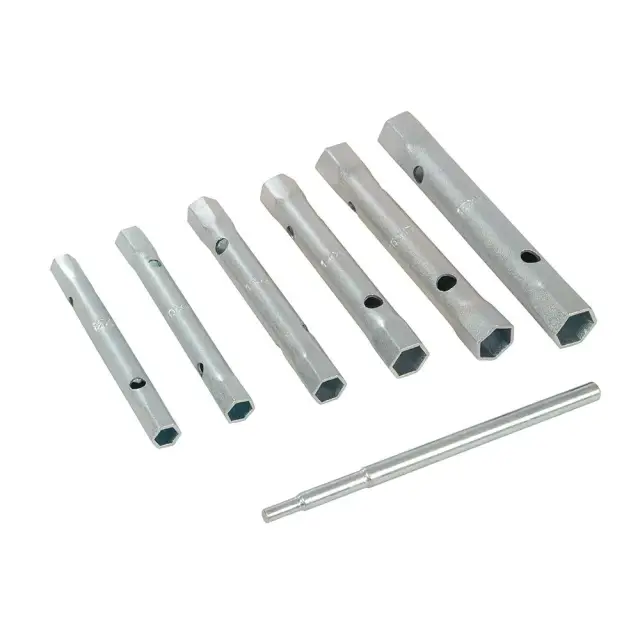 Zestaw metrycznych kluczy rurowych, 6 szt. 8 - 19 mm - Silverline