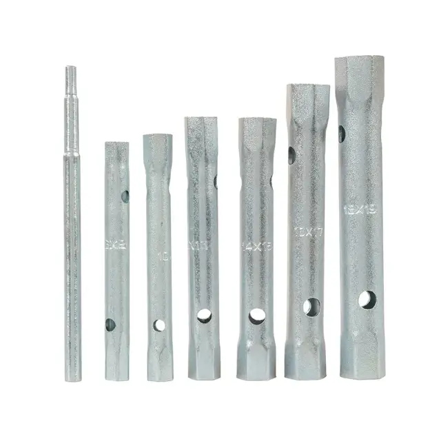 Zestaw metrycznych kluczy rurowych, 6 szt. 8 - 19 mm - Silverline