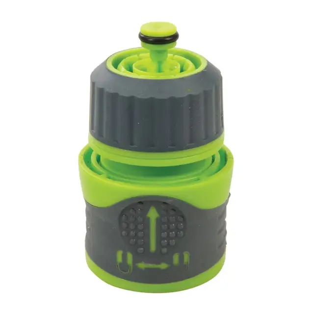 Szybkozłączka zamykająca dopływ wody z Softgrip 1/2 cala żeńska - Silverline