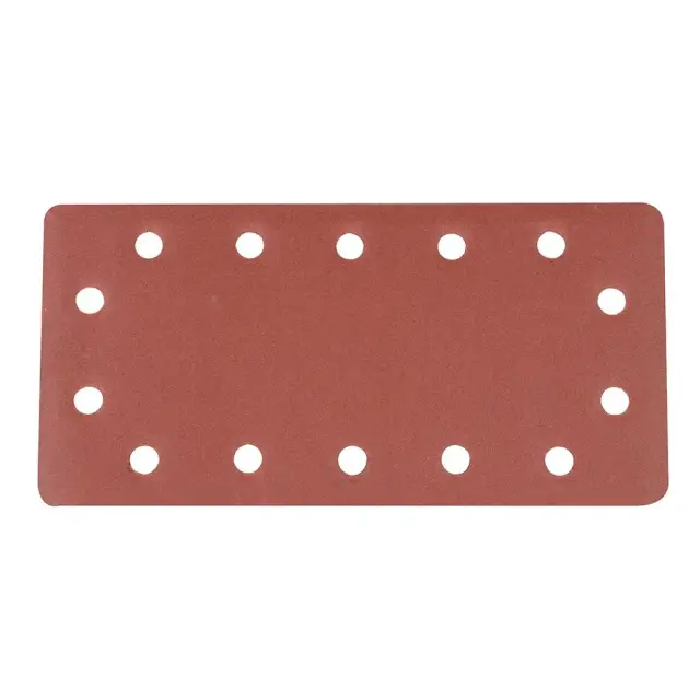 Arkusz papieru ściernego z otworami i mocowaniem na rzep, 115 x 230 mm, 10 szt. P 240 - Silverline