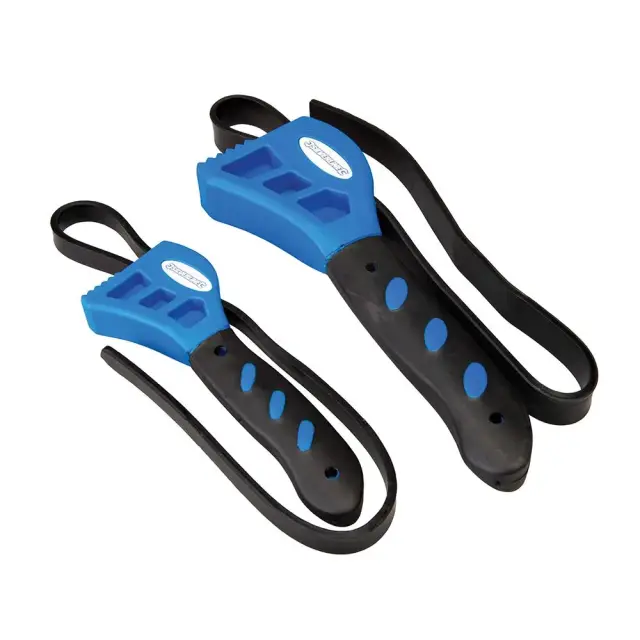 Klucz taśmowy do filtrów oleju, 2 szt. 500 oraz 600 mm - Silverline