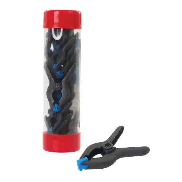 zestaw ścisków sprężynowych 22 szt. 25 i 19 mm - Silverline